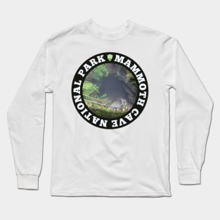 Mammoth Cave National Park circle Long Sleeve T-Shirt
